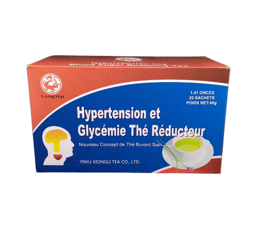 Thé réducteur de l'Hypertension et la Glycémie